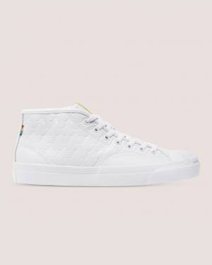 Tenis Altos Converse Alexis Sablone Pride Jack Purcell Pro Bota Blancos | CV-746IYL