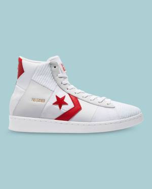 Tenis Altos Converse Chase The Drip Pro Cuero Bota Blancos | CV-809SAY