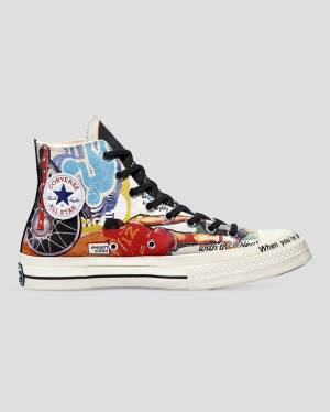 Tenis Altos Converse Chuck 70 Beat The World Bota Multicolor | CV-427MYT