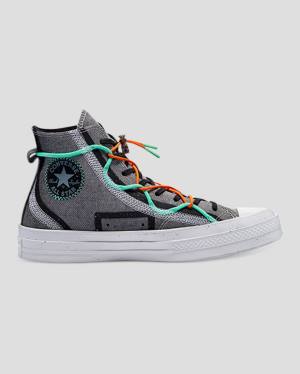 Tenis Altos Converse Chuck 70 Morphlon Bota Grises | CV-843CFV