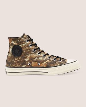 Tenis Altos Converse Chuck 70 Realtree Edge Camo Print Utility Bota Marrom | CV-401JYX