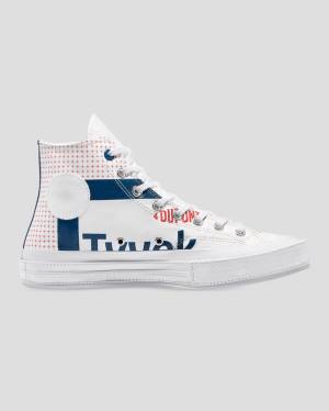 Tenis Altos Converse Chuck 70 Tyvek Bota Blancos | CV-125CIX