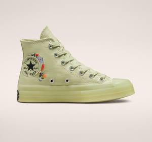 Tenis Altos Converse Chuck 70 We Are Stronger Together Bota Verde Oliva Negros | CV-630KMN