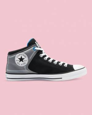 Tenis Altos Converse Chuck Taylor All Star High Calle Bota Negros | CV-078ZGP