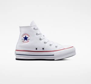 Tenis Altos Converse Chuck Taylor All Star Lift Plataforma Bota Blancos Rojos Oscuro Azul Marino | CV-104OEV