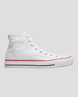 Tenis Altos Converse Chuck Taylor All Star Pro Lona Bota Blancos | CV-120RHP