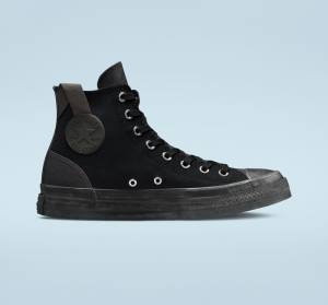 Tenis Altos Converse Chuck Taylor All Star CX Stretch Lona Bota Negros | CV-146LXP