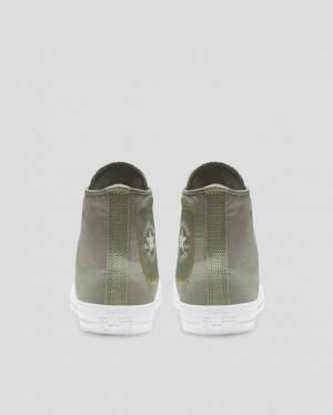 Tenis Altos Converse Chuck Taylor All Star Flight School Bota Verdes | CV-160BCX