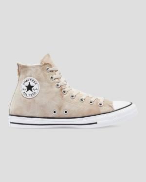 Tenis Altos Converse Chuck Taylor All Star Summer Daze Wash Bota Kaki | CV-165BOE