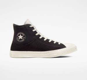 Tenis Altos Converse Chuck Taylor All Star Crafted Lona Bota Marrom | CV-185FYX