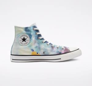 Tenis Altos Converse Chuck Taylor All Star Tie-Dye Bota Multicolor | CV-241JKH