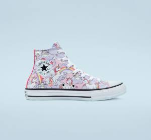 Tenis Altos Converse Chuck Taylor All Star Neon Unicorn Bota Multicolor | CV-285MKY