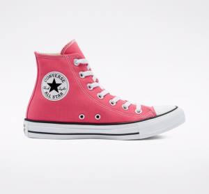 Tenis Altos Converse Chuck Taylor All Star Seasonal Color Bota Rosas | CV-290HFQ