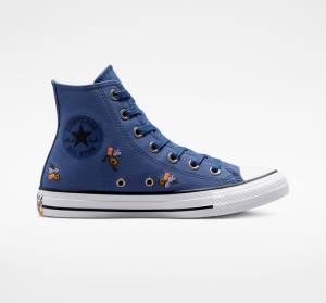 Tenis Altos Converse Chuck Taylor All Star We Are Stronger Together Bota Azules Azules | CV-387VES