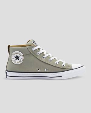 Tenis Altos Converse Chuck Taylor All Star Calle Bota Verdes | CV-593IMO