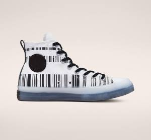 Tenis Altos Converse Chuck Taylor All Star CX Translucent Barcode Bota Blancos Negros | CV-602ZOR