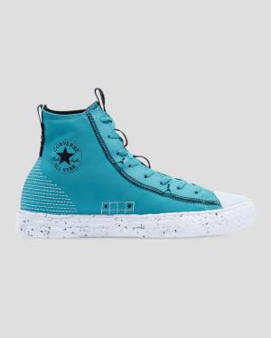 Tenis Altos Converse Chuck Taylor All Star Crater Renew Knit Bota Azules | CV-730QHZ