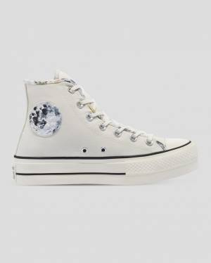 Tenis Altos Converse Chuck Taylor All Star Lift Festival Bota Beige | CV-754MDE