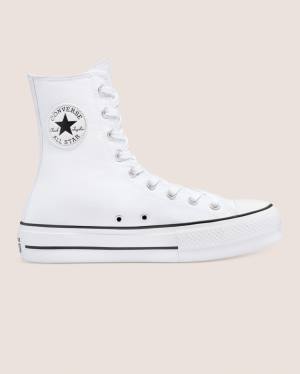 Tenis Altos Converse Chuck Taylor All Star Lift X Bota Blancos | CV-759WMS