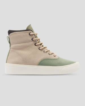 Tenis Altos Converse Jungle Cloth Skidgrip Bota Marrom Verdes | CV-958QAT