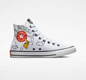 Tenis Altos Converse Peanuts Chuck Taylor All Star Bota Blancos Negros Rojos | CV-326AIT