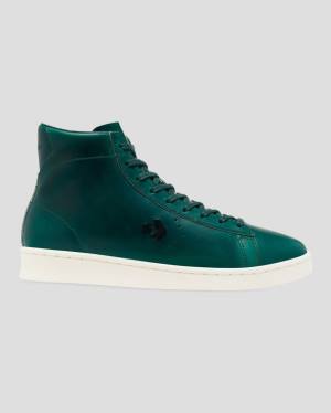 Tenis Altos Converse Pro Cuero Horween Bota Azules | CV-587HEQ