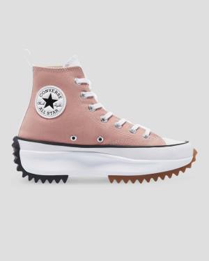 Tenis Altos Converse Run Star Hike Three Bota Rosas | CV-729BDJ