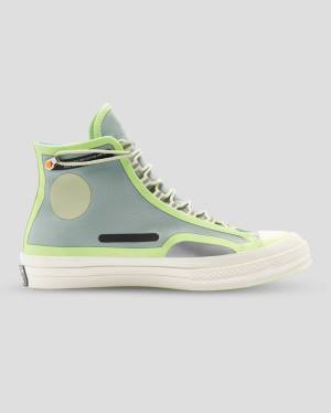 Tenis Altos Converse Seam Tape Chuck 70 Bota Verdes | CV-123YZB