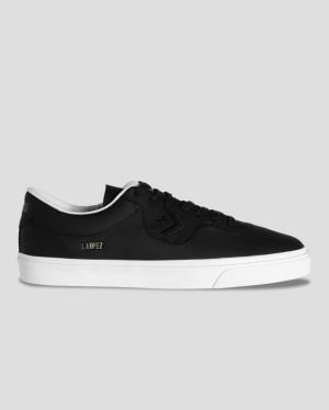 Tenis Bajos Converse CONS Louie Lopez Pro Cuero Negros | CV-861XOY