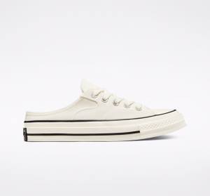 Tenis Bajos Converse Chuck 70 Mule Negros | CV-327NTS