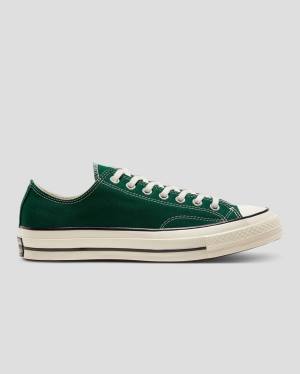 Tenis Bajos Converse Chuck 70 Organic Lona Verdes | CV-287KVX