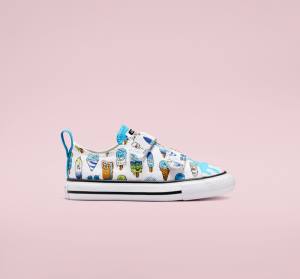 Tenis Bajos Converse Chuck Taylor All Star Easy-On Frozen Treats Blancos Azules Verdes Claro | CV-086AVP