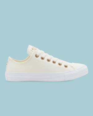 Tenis Bajos Converse Chuck Taylor All Star Go Gold SL Beige | CV-140DEZ