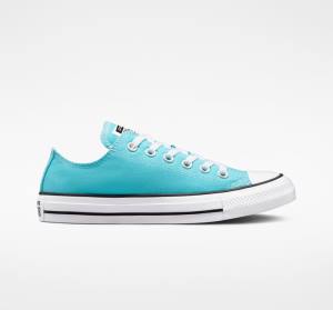 Tenis Bajos Converse Chuck Taylor All Star Seasonal Color Azules Blancos Negros | CV-346KWG