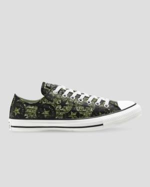 Tenis Bajos Converse Chuck Taylor All Star Logo Replay Negros | CV-521YMX