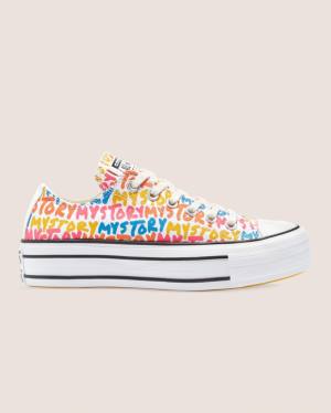 Tenis Bajos Converse Chuck Taylor All Star My Story Double Stacked Lift Multicolor | CV-567KBT