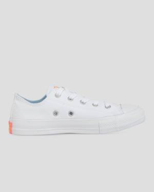 Tenis Bajos Converse Chuck Taylor All Star Sunny Side Print Blancos | CV-619SZK