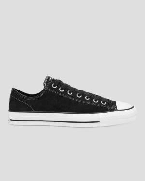 Tenis Bajos Converse Chuck Taylor All Star Pro Gamuza Negros | CV-759NSD