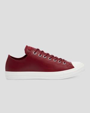 Tenis Bajos Converse Chuck Taylor All Star Seasonal Cuero Vino | CV-987YXS