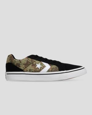 Tenis Bajos Converse El Distrito Mix And Match Negros Camuflados | CV-283DXR