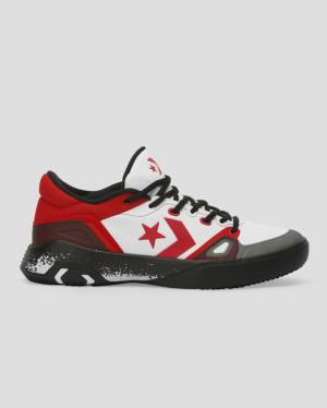 Tenis Bajos Converse G4 Rivals Blancos Rojos Negros | CV-915OTE