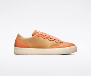 Tenis Bajos Converse GOLF le FLEUR GLF 2.0 Amarillos Oscuro Cobra Marrom Blancos | CV-523RTX