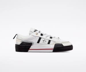 Tenis Bajos Converse Ibn Jasper One Star Blancos Negros Blancos | CV-815UPD