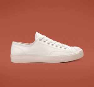 Tenis Bajos Converse Jack Purcell Cuero Blancos Blancos Blancos | CV-146XDO