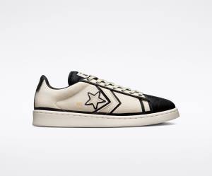 Tenis Bajos Converse Joshua Vides Pro Cuero Beige | CV-741NGH