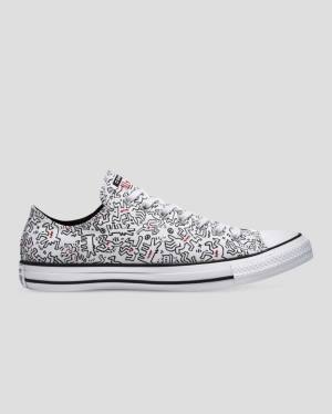 Tenis Bajos Converse Keith Haring Chuck Taylor All Star Blancos Negros Rojos | CV-312ZQU