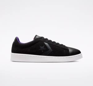 Tenis Bajos Converse Pro Cuero It's Possible Negros Blancos | CV-723GFH