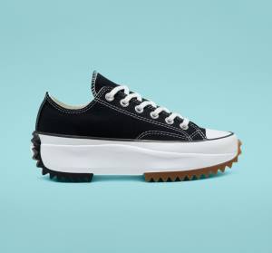 Tenis Bajos Converse Run Star Hike Plataforma Negros Blancos | CV-931FKU