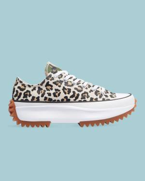 Tenis Bajos Converse Run Star Hike Wild Archive Leopardo | CV-732ZIF