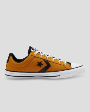 Tenis Bajos Converse Star Player Amarillos Negros | CV-472VOX